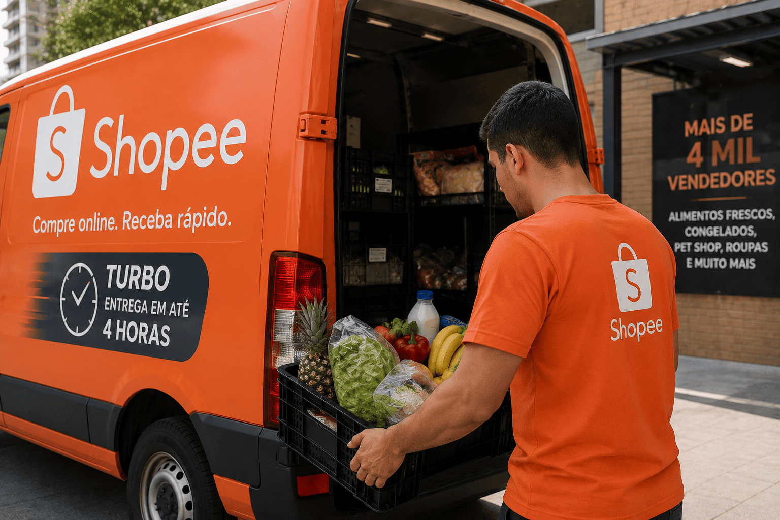 Brésil : Shopee lance la livraison en 4 heures